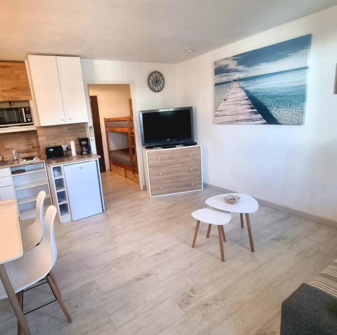 100 M De La Plage - Les Cigales De Mer - Studio Cabine - Parking Ле-Гро-дю-Руа Экстерьер фото